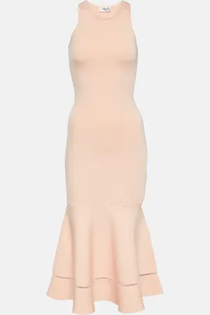 Victoria Beckham Flared midi dress