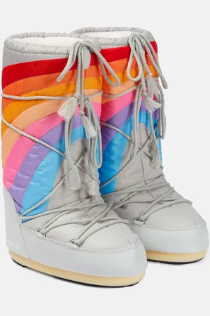 Moon Boot Icon Rainbow snow boots