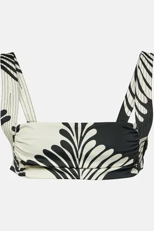 JOHANNA ORTIZ Printed bikini top