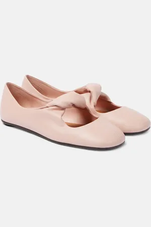 Alexander McQueen Leather ballet flats