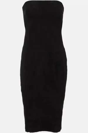 Stouls Monica suede midi dress