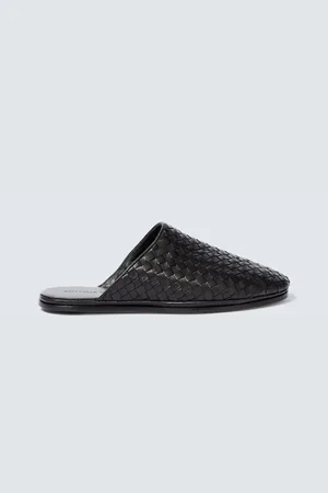 Bottega Veneta Intrecciato leather slippers