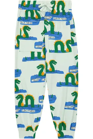 Mini Rodini Printed cotton-blend sweatpants