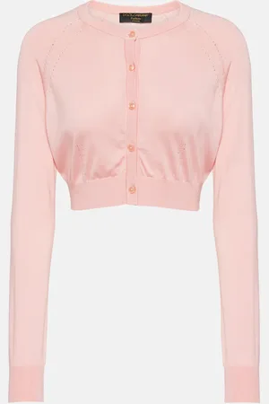 Dolce & Gabbana Capri cropped silk cardigan