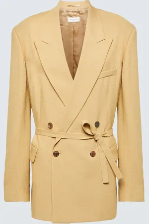 DRIES VAN NOTEN Bishop Bis belted blazer