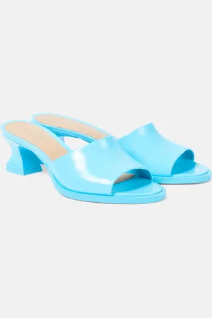 Bottega Veneta Cha-Cha leather mules