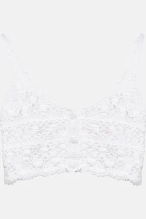 ANNA KOSTUROVA Bianca crochet crop top