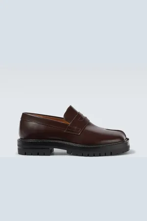 Maison Margiela Tabi Country leather loafers