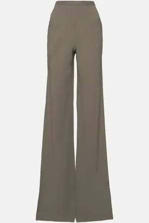 Rick Owens CrÃªpe wide-leg pants