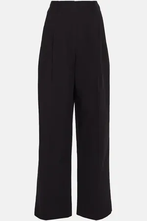 The Row Gaugin high-rise wide leg cotton pants