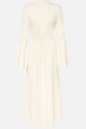Chloé Wool-blend maxi dress