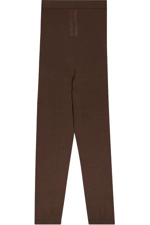 Rick Owens Wool-blend leggings