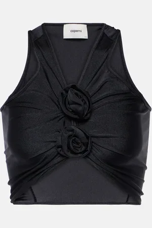 COPERNI Floral jersey top