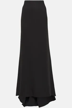 VALENTINO Cady Couture silk maxi skirt
