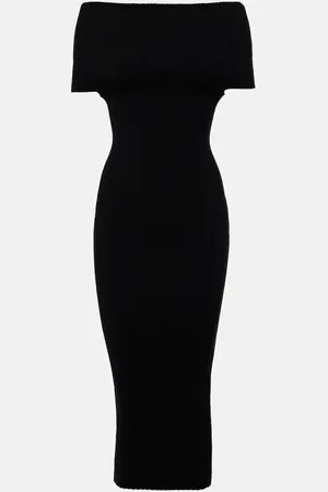 Sportmax Feritos off-shoulder midi dress