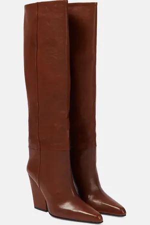 PARIS TEXAS Jane leather knee-high boots
