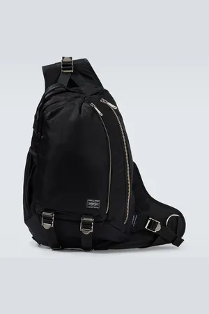 Comme des Garçons X Porter logo twill backpack