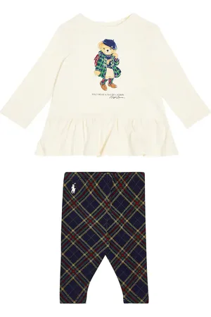 Ralph Lauren Baby Polo Bear top and leggings set