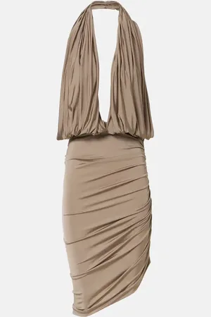 MAGDA BUTRYM Open-back jersey midi dress