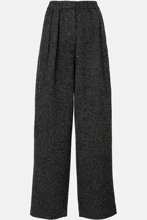 Proenza Schouler White Label Eleanor tweed wide-leg pants