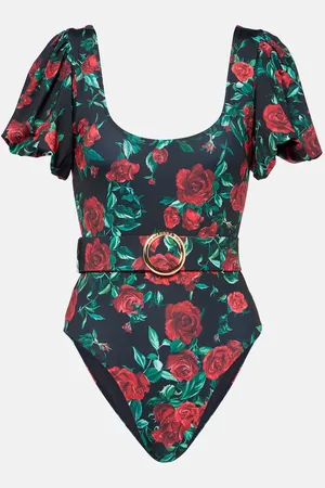 ALEXANDRA MIRO Jeanie floral swimsuit
