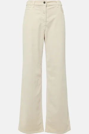 The Row Dan cotton corduroy flared pants