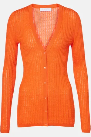 GABRIELA HEARST Emma pointelle cashmere and silk cardigan
