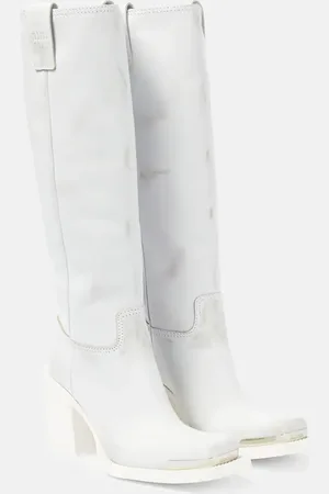 Miu Miu Knee-high leather boots