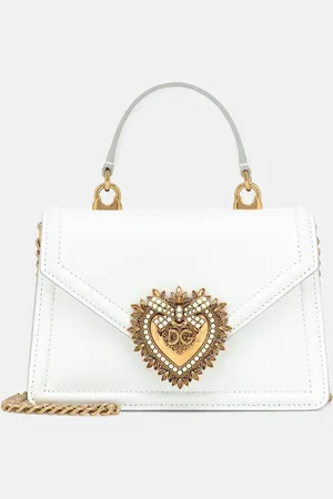 Dolce & Gabbana Devotion Small leather shoulder bag