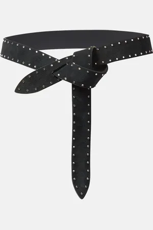 Isabel Marant Lecce studded leather belt