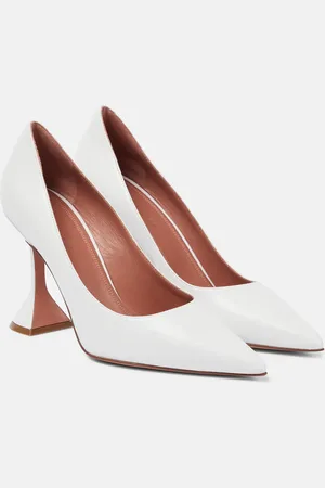 Amina Muaddi Ami leather pumps