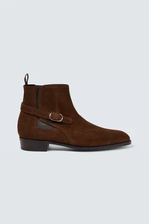 JOHN LOBB Mason suede Chelsea boots