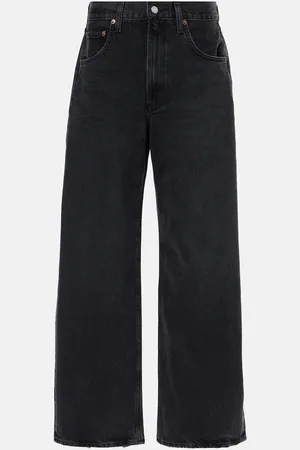 AGOLDE Low Curve mid-rise barrel-leg jeans