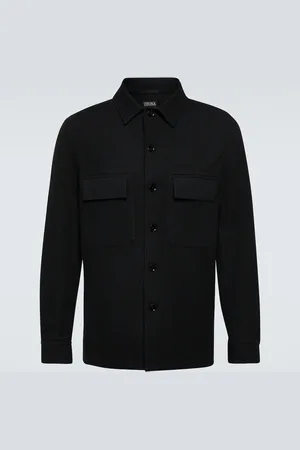 Ermenegildo Zegna Wool and cotton overshirt