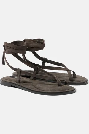 A.Emery Elliot suede thong sandals