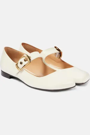Chloé Polly leather Mary Jane flats