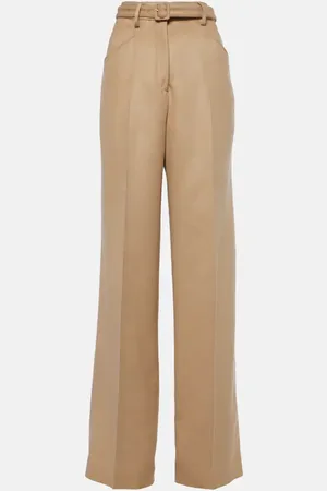 GABRIELA HEARST Norman high-rise silk wide-leg pants