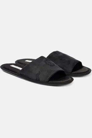 The Row Frances jacquard slippers