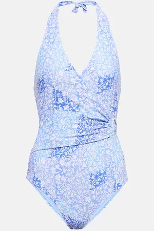 Heidi Klein Stella Maris printed swimsuit