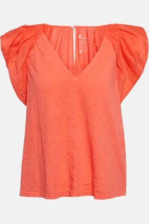 Velvet Carly cotton top