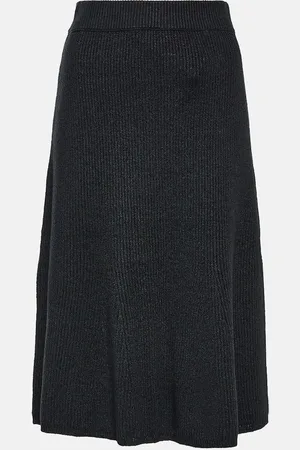 Joseph Ribbed-knit midi skirt