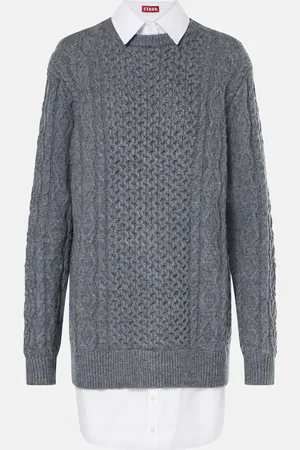 Staud Aldrin wool-blend sweater dress