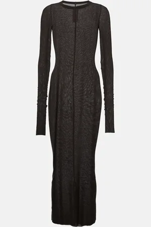 Rick Owens Jersey midi dress