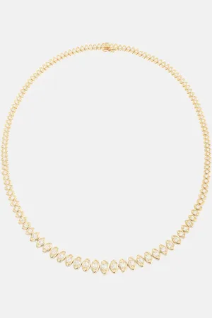 Sydney Evan Eternity 14kt necklace with diamonds