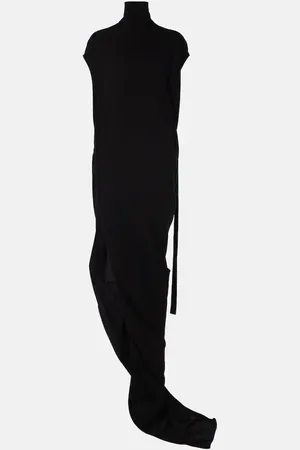 Rick Owens DRKSHDW Edfu cotton maxi dress