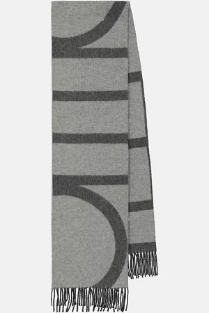 Totême Striped wool scarf