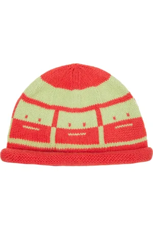 Acne Studios Intarsia wool beanie