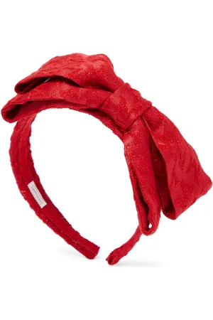 MONNALISA LurexÂ® bow headband