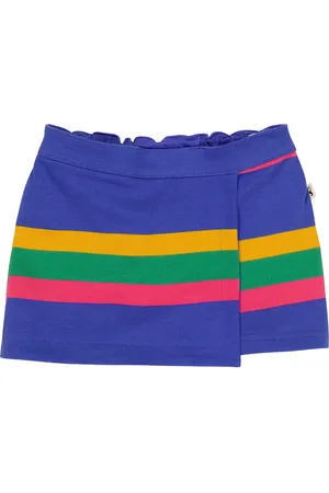 Mini Rodini Striped cotton skort