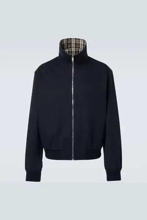 Bottega Veneta Reversible checked cotton blouson